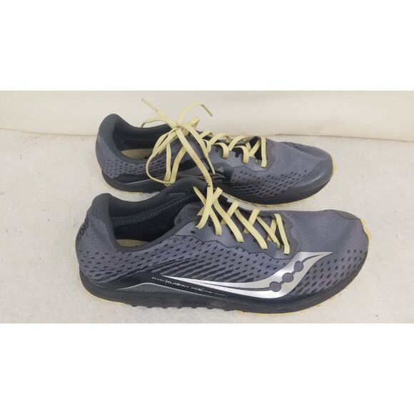 Saucony womens Kilkenny XC 8 Spike S19068-2 Gray Cross Country Shoes Size 10 - Picture 1 of 12